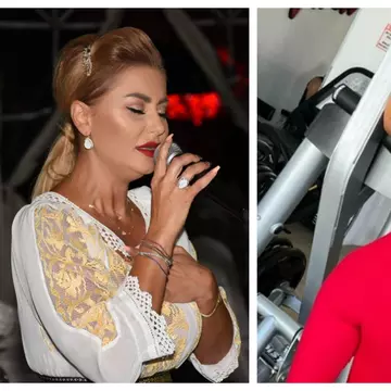 Emilia Ghinescu nu se mai oprește din slăbit. Artista a ajuns la 45 de kg și este de nerecunoscut