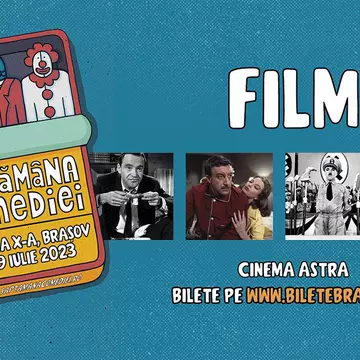 Spectacole în aer liber și filme la “Săptămâna Comediei” Brașov, ediția a X-a