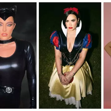 Cum s-au îmbrăcat vedetele de Halloween. Alexia Eram, apariție sexy în costum de Catwoman