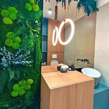 Transformă-ți baia într-un paradis verde