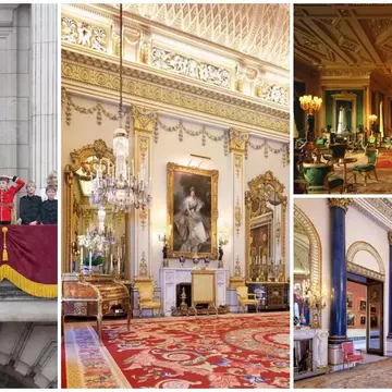 Imagini spectaculoase din Palatul Buckingham. Unde duce pasajul secret din salonul alb pe care Regina îl folosea zilnic
