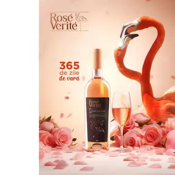 Rosé Verité - alegerea perfectă pentru a topi inimile de Ziua Îndrăgostiților !