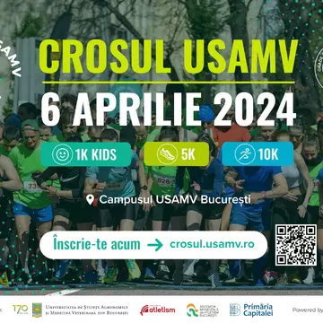 Sport, natură, aventură! Peste 800 de participanți așteptați la linia de start a Crosului USAMV