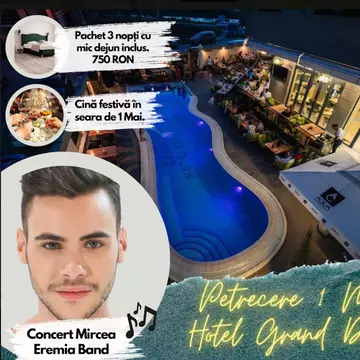 1 mai la mare, cu dans si mult soare, alaturi de Mircea Eremia Band, in cel mai luxos spatiu deschis anul acesta
