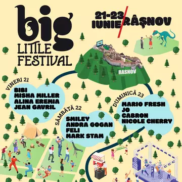 Big Little Festival, singurul festival din Europa de Est dedicat exclusiv conexiunii dintre părinți și copii va avea loc la Râșnov, între 21-23 iunie