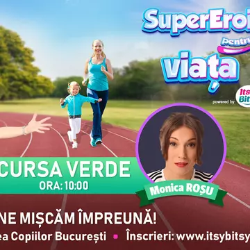 O zi întreagă de sport pentru copiii și părinții SuperEroi pentru Viață