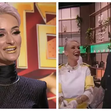 Surprize la „Chefi la cuțite”. Gabriela Lucuțar, Regina Întunericului, sărut neașteptat în fața colegilor. "Am crezut că vine spre urechea mea!"