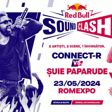 Connect-R și Șuie Paparude stau ferm pe poziții: trei zile ne mai despart de Red Bull SoundClash 2024