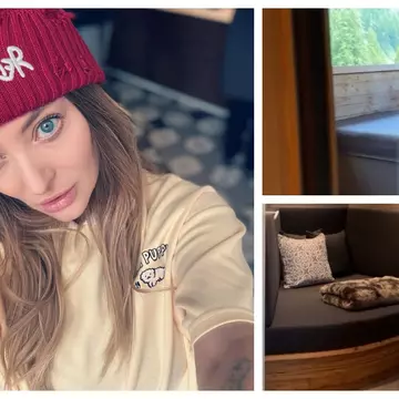 Cum arată penthouse-ul din resortul de lux la care Delia s-a cazat în Dolomiți. Are saună finlandeză și terasă panoramică