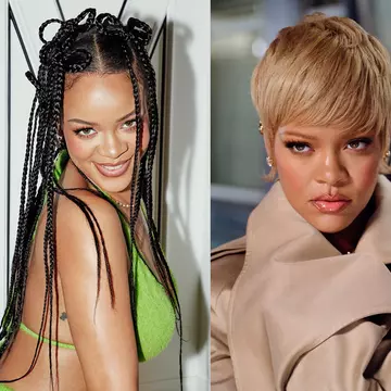 Rihanna, apariție rară cu părul natural, la 36 de ani. Motivul pentru care a renunțat la perucile extravagante / Galerie foto