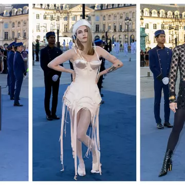 Eva Longoria și Cara Delevingne, apariții spectaculoase la Vogue World Paris. Selma Blair, fără baston pe covorul roșu