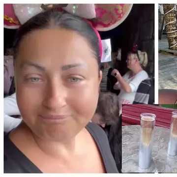 Cât costă două pahare de șampanie la Disneyland. Tavi Clonda și Gabriela Cristea și-au dus fetițele în vacanță