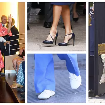 Colecția impresionantă de încălțăminte a Reginei Letizia a Spaniei. De la papuci la espadrile, la adidași și tocuri / Galerie foto