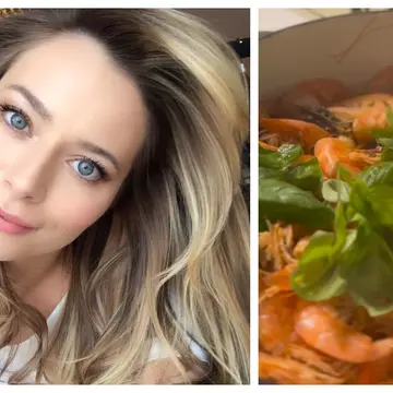 Creveți în unt, după rețeta Laurei Cosoi. Actrița își răsfață familia cu preparate delicioase