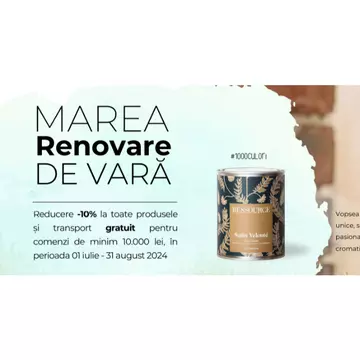 TonCorner anunță campania "Marea Renovare De Vară"