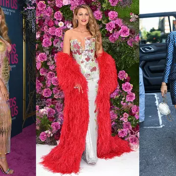 Blake Lively, în 10 ținute fabuloase pentru a promova filmul „It Ends with Us”. A purtat o rochie Versace care i-a aparținut lui Britney Spears