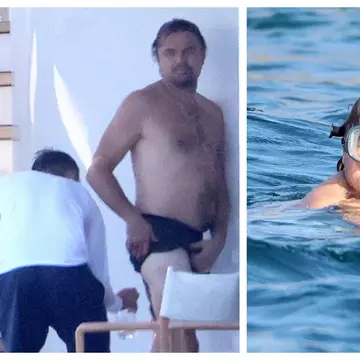 Leonardo DiCaprio, înțepat de meduze în vacanță. Imagini virale cu actorul și iubita sa pe iaht, în Sardinia