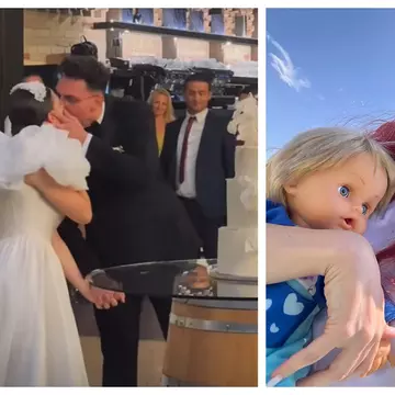 Cum s-a filmat Lidia Buble la nunta surorii mai mici. "Uitați trădătoarea!" Lorena Buble s-a măritat la 21 de ani