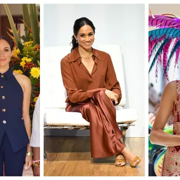 Meghan Markle, cu un accesoriu de 4.700 dolari în prima zi a vizitei în Columbia. Ducesa de Sussex, în trei ținute spectaculoase