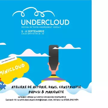 Educație timpurie în domeniul artelor spectacolului la MINICLOUD, în cadrul Festivalului de Teatru Independent UNDERCLOUD 2024