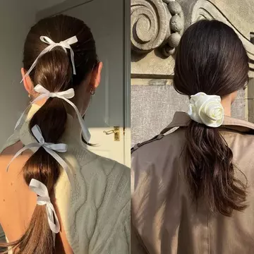 Accesoriul-vedetă al toamnei: elasticele de păr. Care sunt cele mai populare modele. Pun în valoare orice ținută