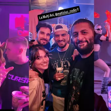 Codin Maticiuc, aniversare fastuoasă de 44 de ani. Cum au apărut Antonia și Alex Velea, Theo Rose și Anghel Damian și Speak și Ștefania la petrecere