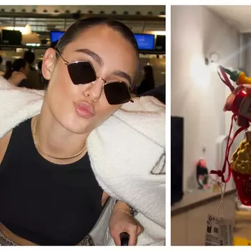 Ce brad de Crăciun spectaculos are Alexia Eram! Fiica Andreei Esca l-a împodobit cu ornamente atipice / Video