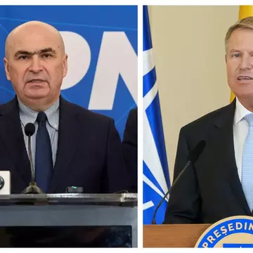 Ilie Bolojan, investit în funcția de președinte interimar la României. Klaus Iohannis i-a predat șefia statului