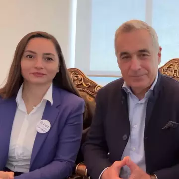 Călin Georgescu s-a întâlnit cu George Simion, la o zi de la invalidarea candidaturii: "Nu trebuie să dam naștere la violență!"