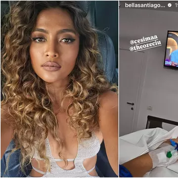 Bella Santiago a fost operată, după ce a suferit un accident la ski: "Suntem bine!"