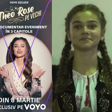 Imagini nemaivăzute cu Theo Rose în copilărie, în documentarul „Theo Rose: Pe vechi. O călătorie în timp”, realizat de soțul ei, Anghel Damian, și de regizorul Millo Simulov