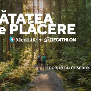 Decathlon și MedLife își unesc forțele pentru o Românie mai sănătoasă și mai activă