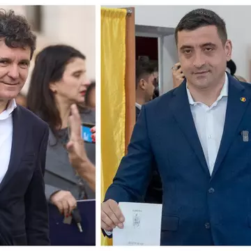 George Simion și Nicușor Dan, primele declarații după aflarea rezultatelor finale ale primului tur al alegerilor prezidențiale: „Turul doi va fi extrem de greu”