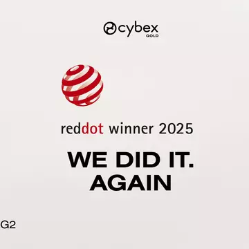 Câștigătorii premiului Red Dot pentru design de produs 2025: Cybex Avi Spin și Pallas G2