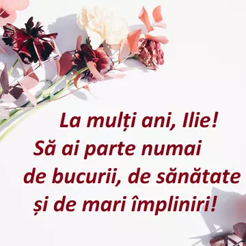 Mesaje de Sfântul Ilie 2025 - urări și felicitări 