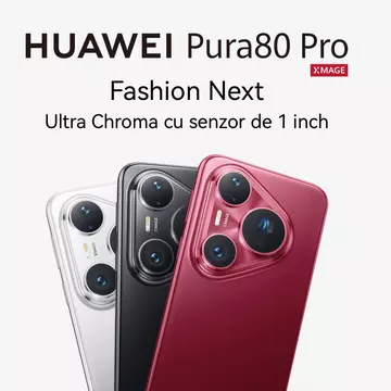 Seria HUAWEI Pura 80 a ajuns în România: Design emblematic și excelență în fotografia mobilă