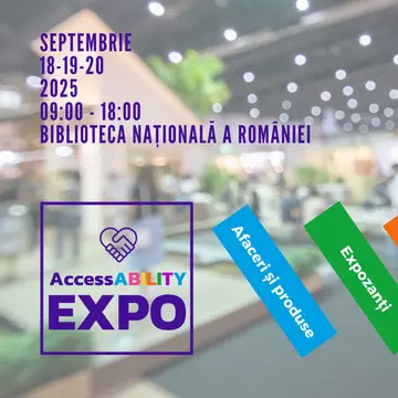 Începe AccessABILITY Expo 2025: joburi, sport, gaming şi filme incluzive