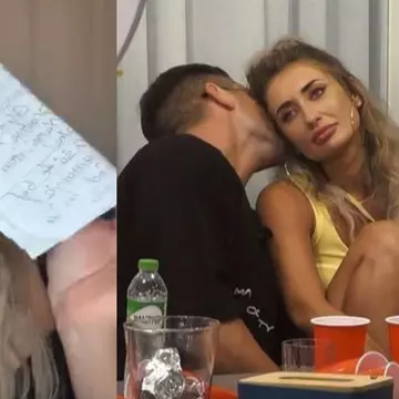 Ce scrie în biletele pe care Maria Avram i le-a trimis ispitei Cătălin. Concurenta le-a păstrat, iar acum le-a făcut publice