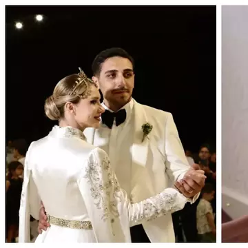 Otilia Bilionera s-a căsătorit cu Ali Bekir. Cântăreața a avut o rochie de mireasă inspirată din garderoba sultanelor