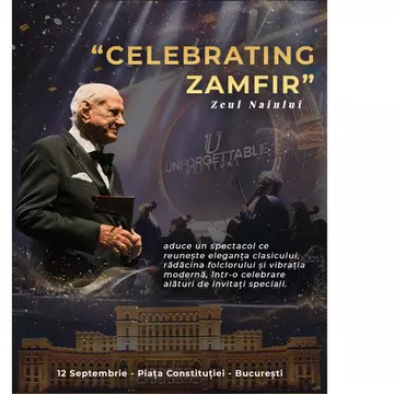 Unforgettable Festival anunță programul de acces și spectacolul omagiu „Celebrating Zamfir”