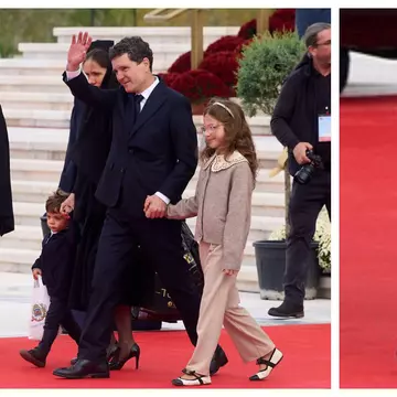 Cât costă pantofii purtați de Aheea, fiica lui Nicușor Dan, la slujba de sfințire a Catedralei Mântuirii Neamului. Fetița a ales o creație a unui celebru brand românesc