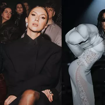 Cum s-au îmbrăcat vedetele la Mercedes-Benz Bucharest Fashion Week 2025. Alexandra Stan a venit fără pantaloni, Alexia Eram a fost o Matrioska în mărime naturală și Corina Bud a purtat o rochie transparentă