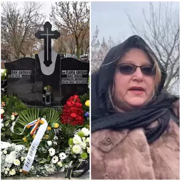 Doctorița Flavia Groșan a fost înmormântată în Oradea. Diana Șoșoacă a participat la funeralii: „A fost erou național”
