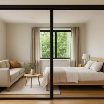 Spații care respiră: armonie între interior și exterior printr-un geam culisant