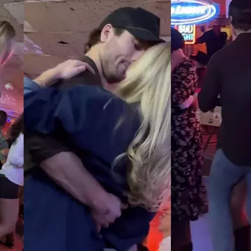 Glen Powell și Michelle Randolph, surprinși dansând romantic într-un bar. Ce diferență de vârstă este între ei