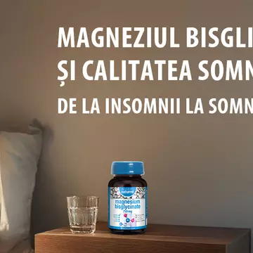 Magneziul Bisglicinat și calitatea somnului: de la insomnii la somn profund