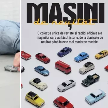 "Mașini de neuitat", o colecție pentru pasionații de automobile, dar și pentru generațiile următoare
