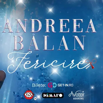 Andreea Bălan celebrează „Fericirea” la Sala Palatului, de Mărțișor