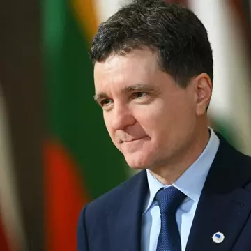 Imaginea cu Nicușor Dan și Donald Trump care a devenit virală. Șeful statului se află la Washington, la Consiliul pentru Pace al președintelui american