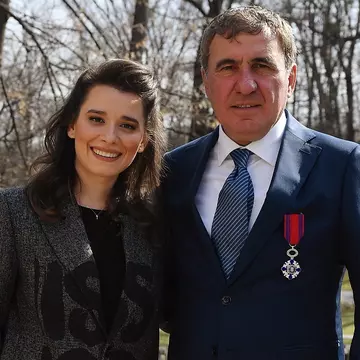Imagini de colecție cu Gheorghe Hagi și fiica lui, Kira
